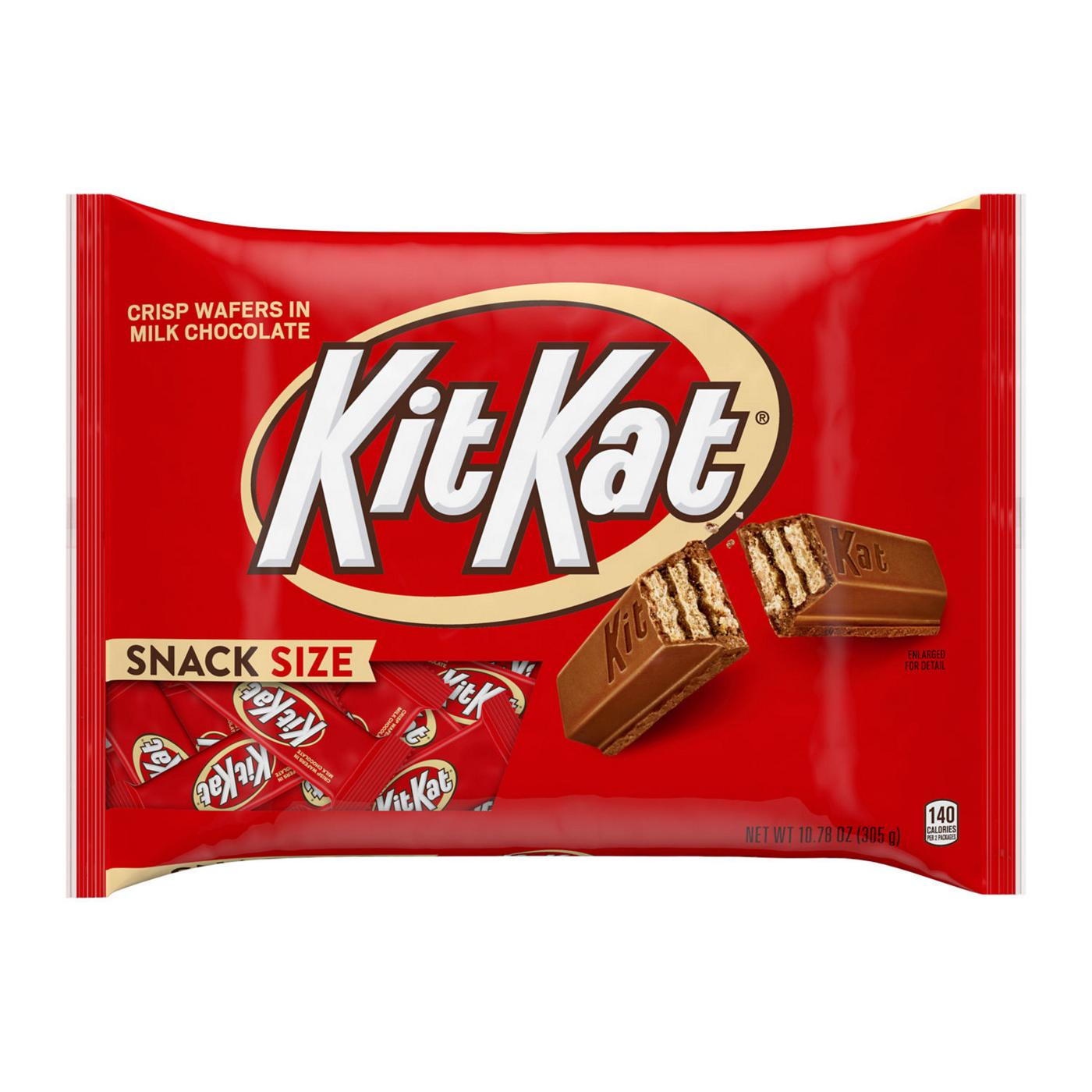 Kit Kat Milk Chocolate Wafer Snack Size Candy; image 1 of 7