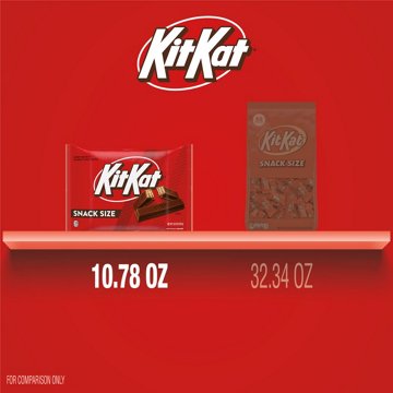Kit Kat Milk Chocolate Wafer Snack Size Halloween Candy Bag