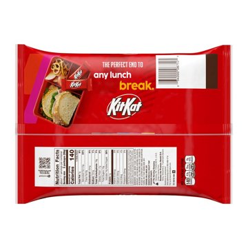 Kit Kat Milk Chocolate Wafer Snack Size Halloween Candy Bag