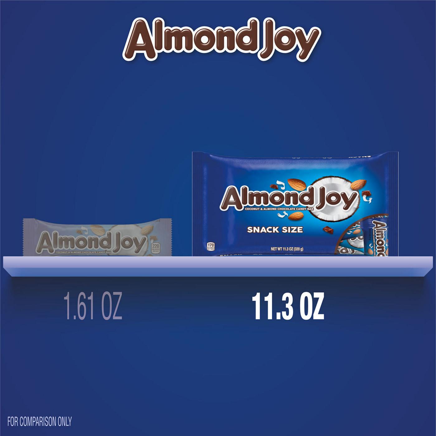 Almond Joy Coconut & Almond Chocolate Snack Size Candy; image 3 of 3