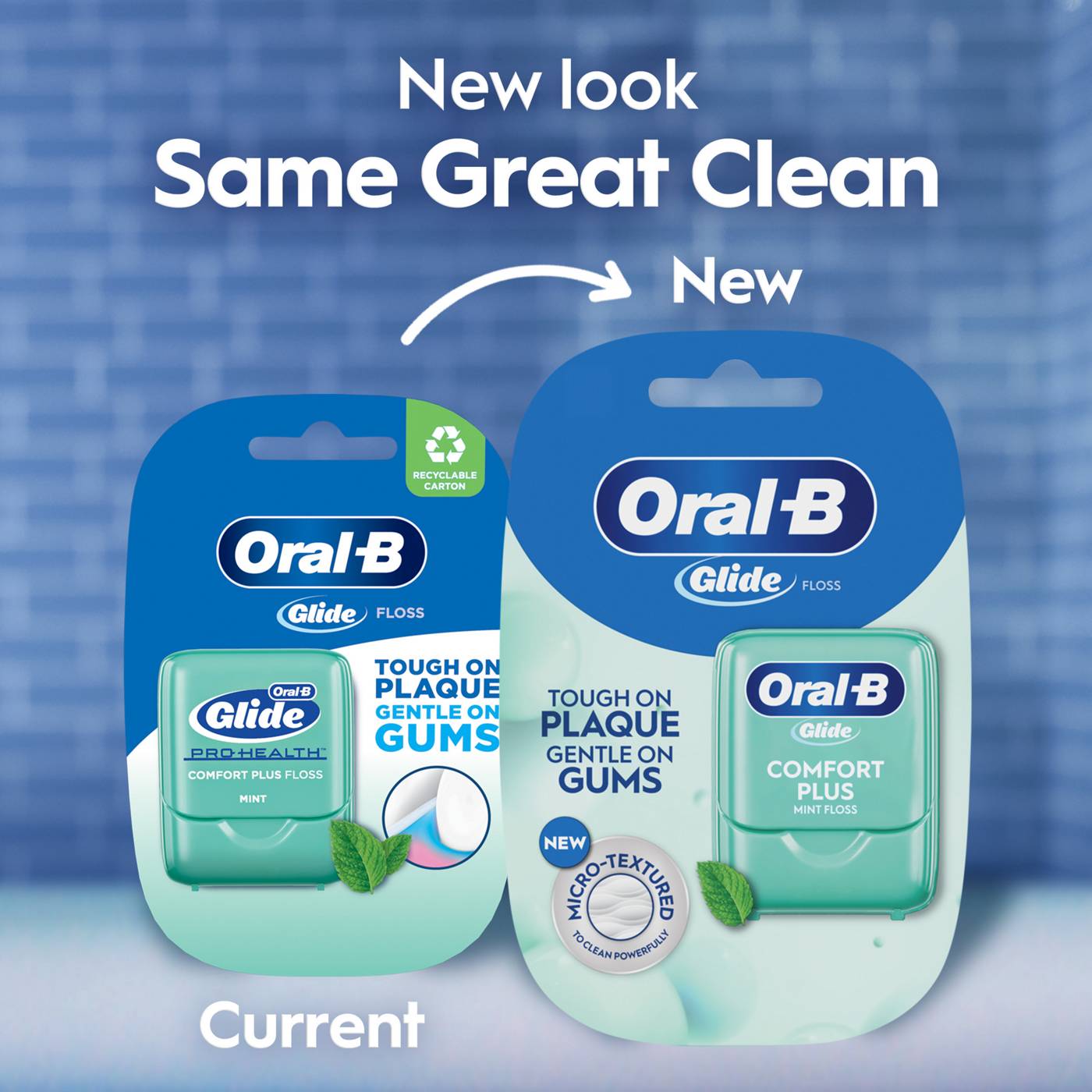 Oral-B Glide Pro-Health Comfort Plus Floss - Mint; image 8 of 10