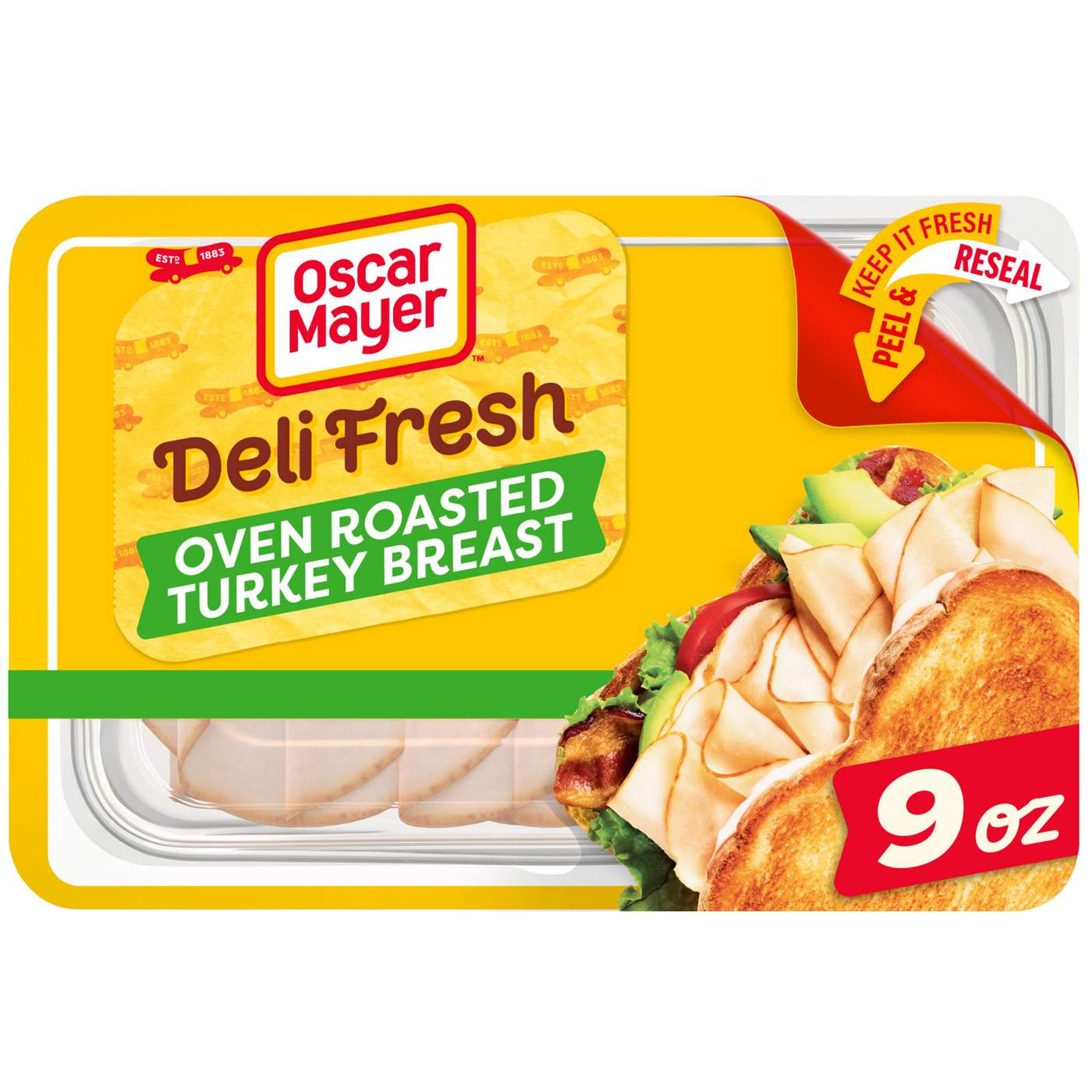 Oscar Mayer Deli Fresh Oven Roasted Turkey Breast; image 1 of 5