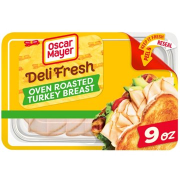 Oscar Mayer Deli Fresh Oven Roasted Turkey Breast, 9 oz