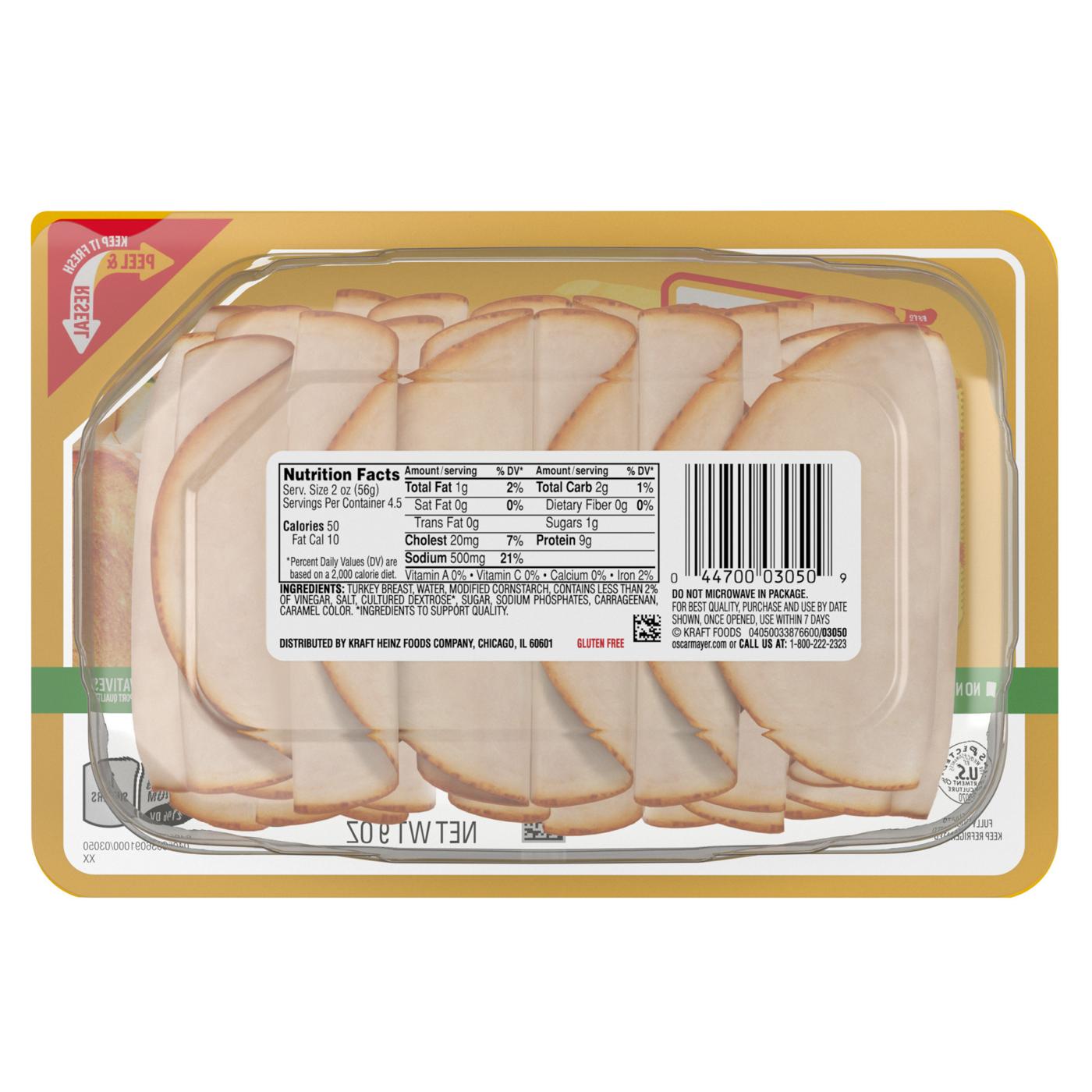 Oscar Mayer Deli Fresh Oven Roasted Turkey Breast; image 5 of 5