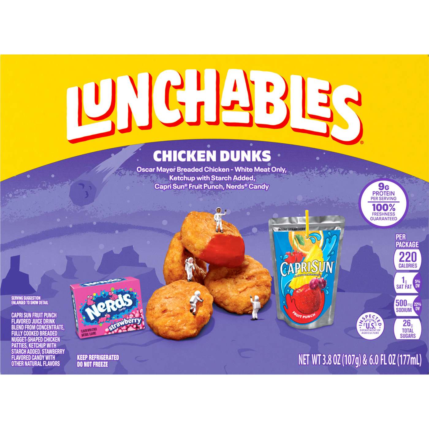 Lunchables Snack Kit - Chicken Dunks, Capri Sun & Candy; image 2 of 7