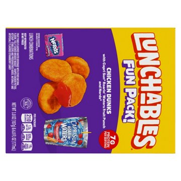 Lunchables Lunch Combinations Chicken Dunks