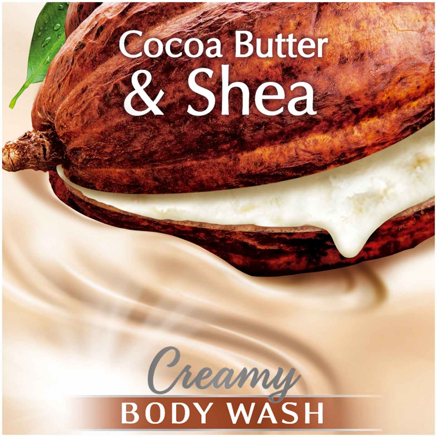 Suave Essentials Creamy Cocoa Butter and Shea Body Wash; image 6 of 8