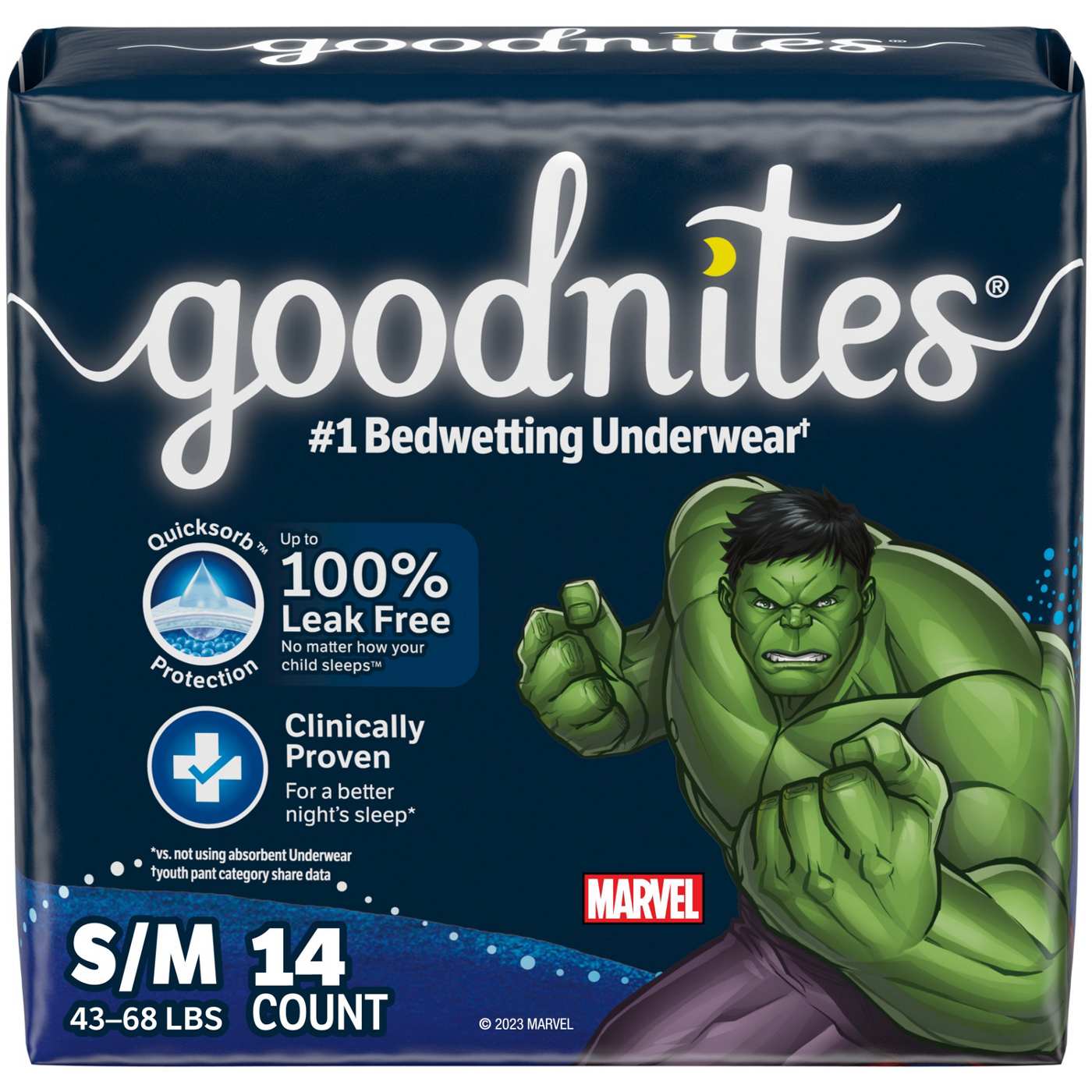 Goodnites Overnight Underwear for Boys - S/M - Shop Training Pants at H-E-B