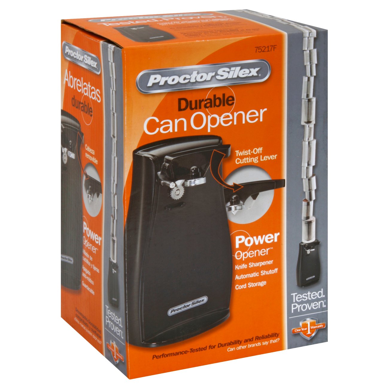 Proctor Silex Power Opener Can Opener - Black - Shop Utensils & Gadgets at  H-E-B