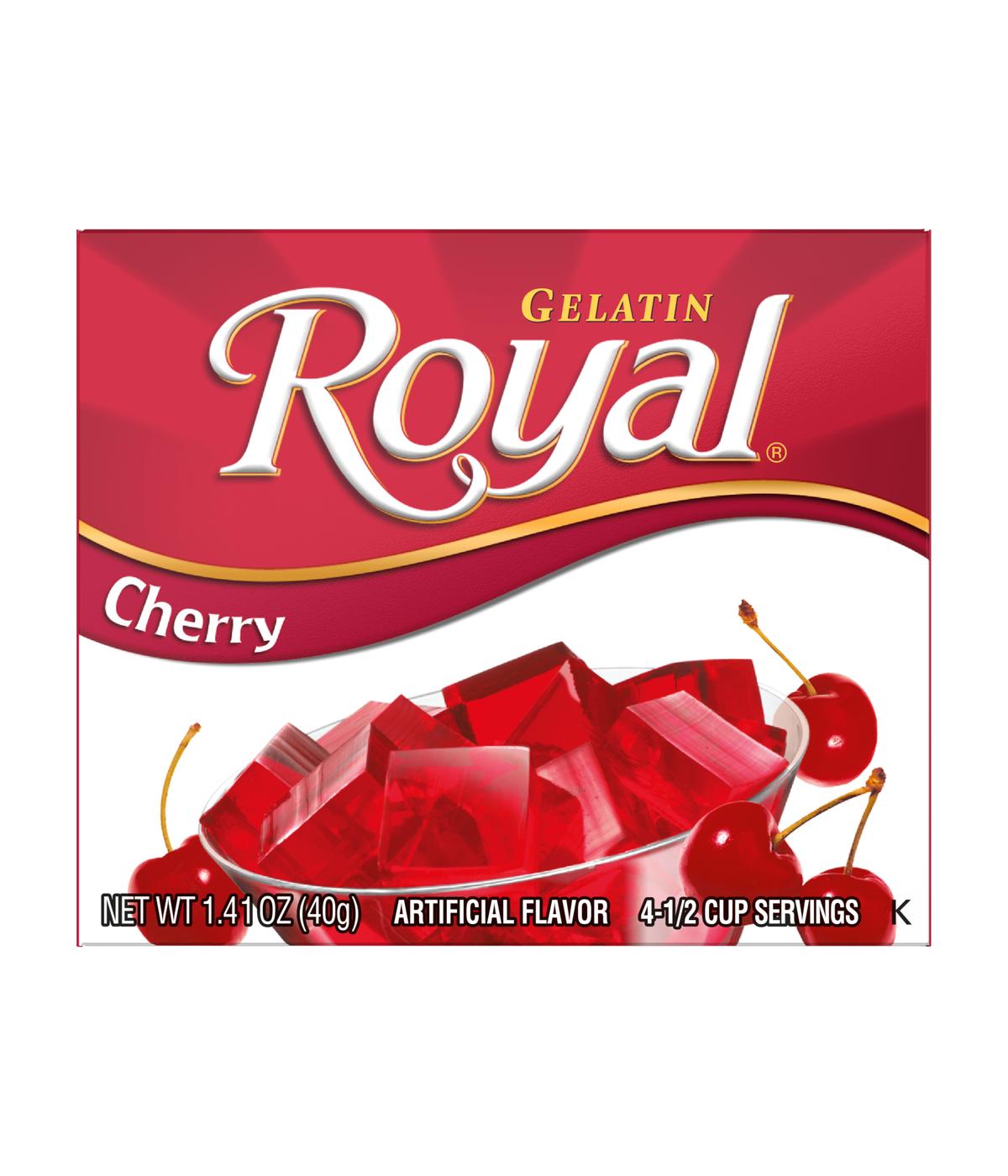 Royal Gelatin - Cherry; image 1 of 4