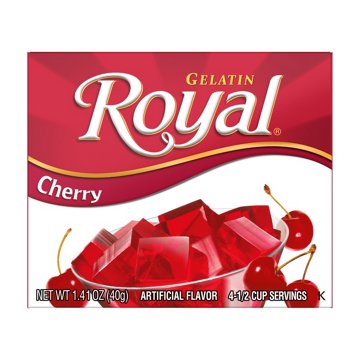 Royal Gelatin - Cherry, 1.4 oz