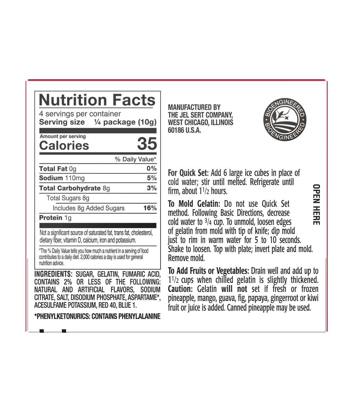 Royal Gelatin - Cherry; image 4 of 4