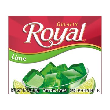 Royal Gelatin - Lime, 1.4 oz