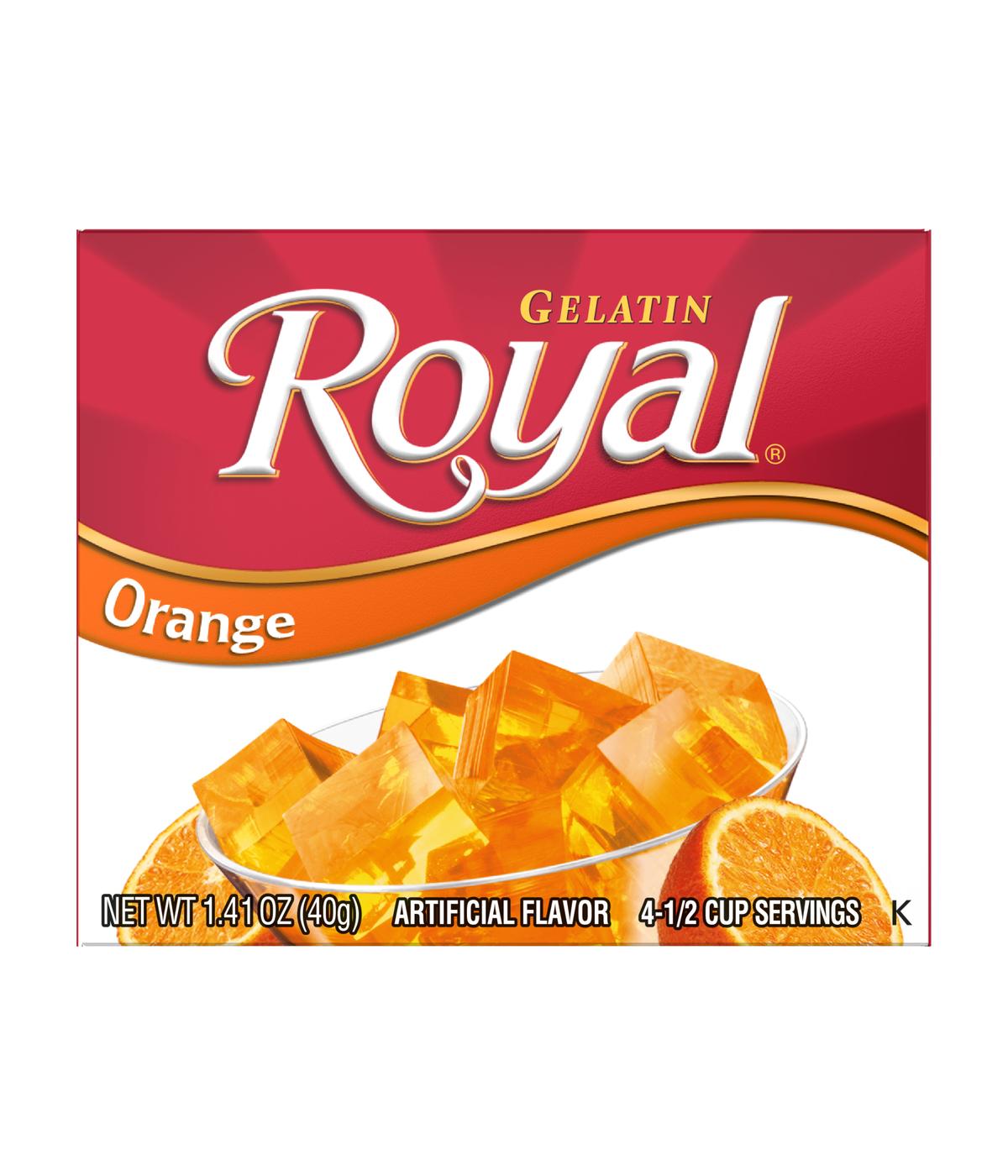 Royal Gelatin - Orange; image 1 of 3