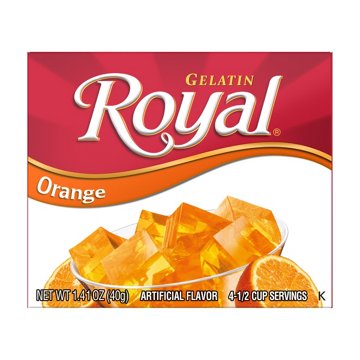 Royal Gelatin - Orange, 1.4 oz