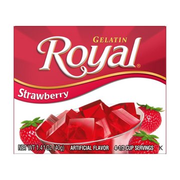 Royal Gelatin - Strawberry, 1.4 oz