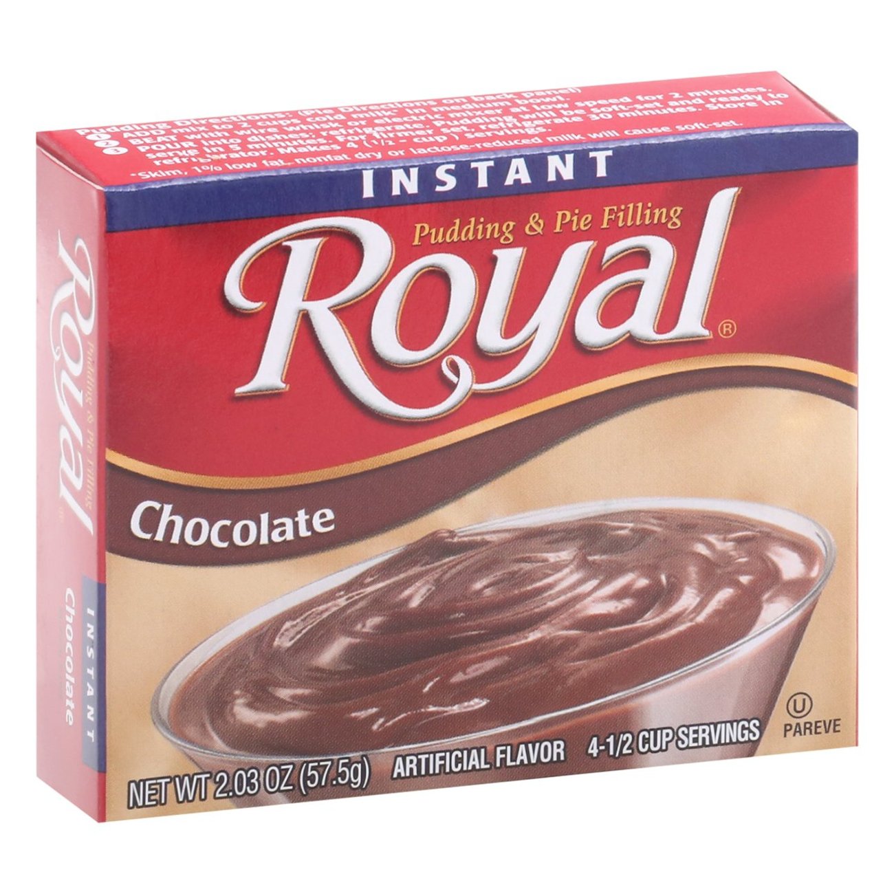 Royal Instant Chocolate Pudding Shop Pudding & gelatin mix at HEB