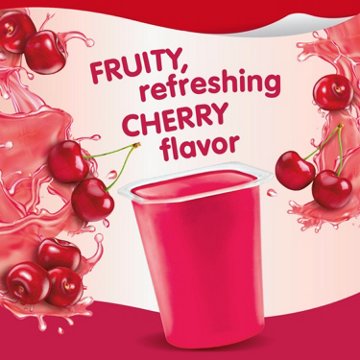 Snack Pack Sugar Free Cherry Juicy Gels Cups, 4 ct