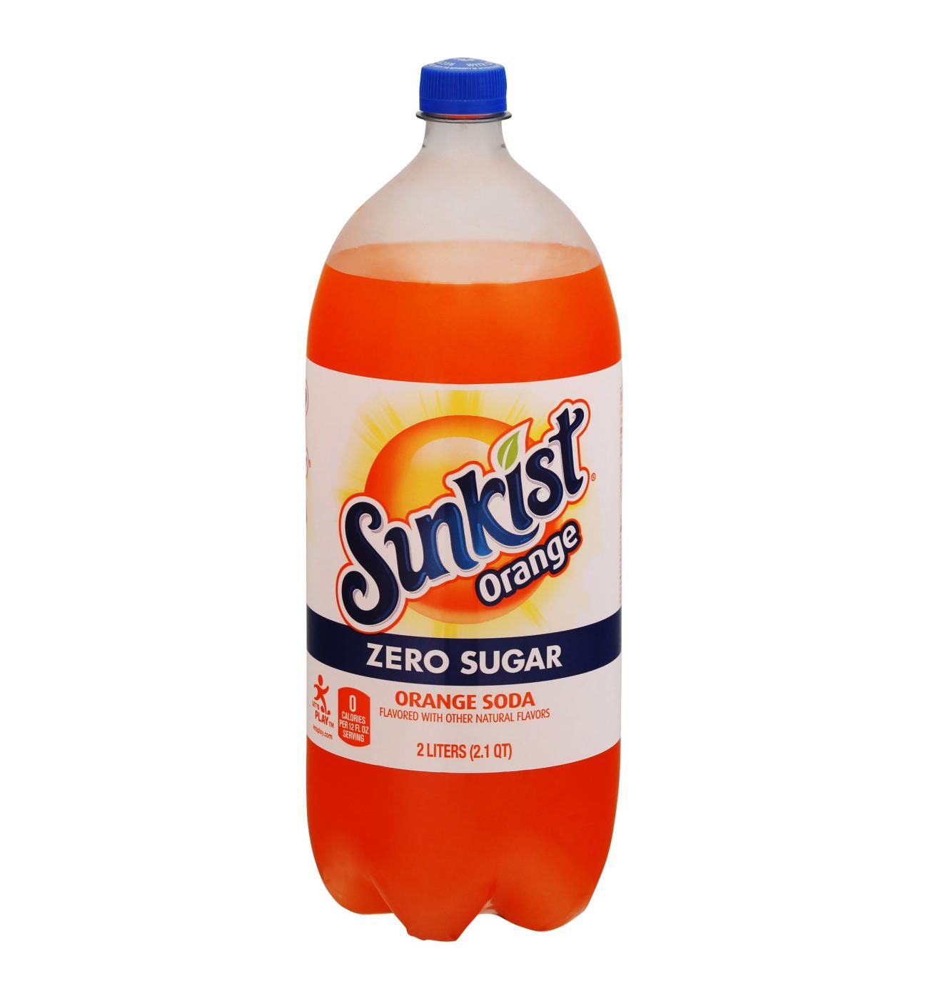 Sunkist Diet Orange Soda; image 1 of 2