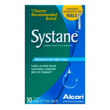 Systane Lubricant Eye Drops Vials, 30 ct