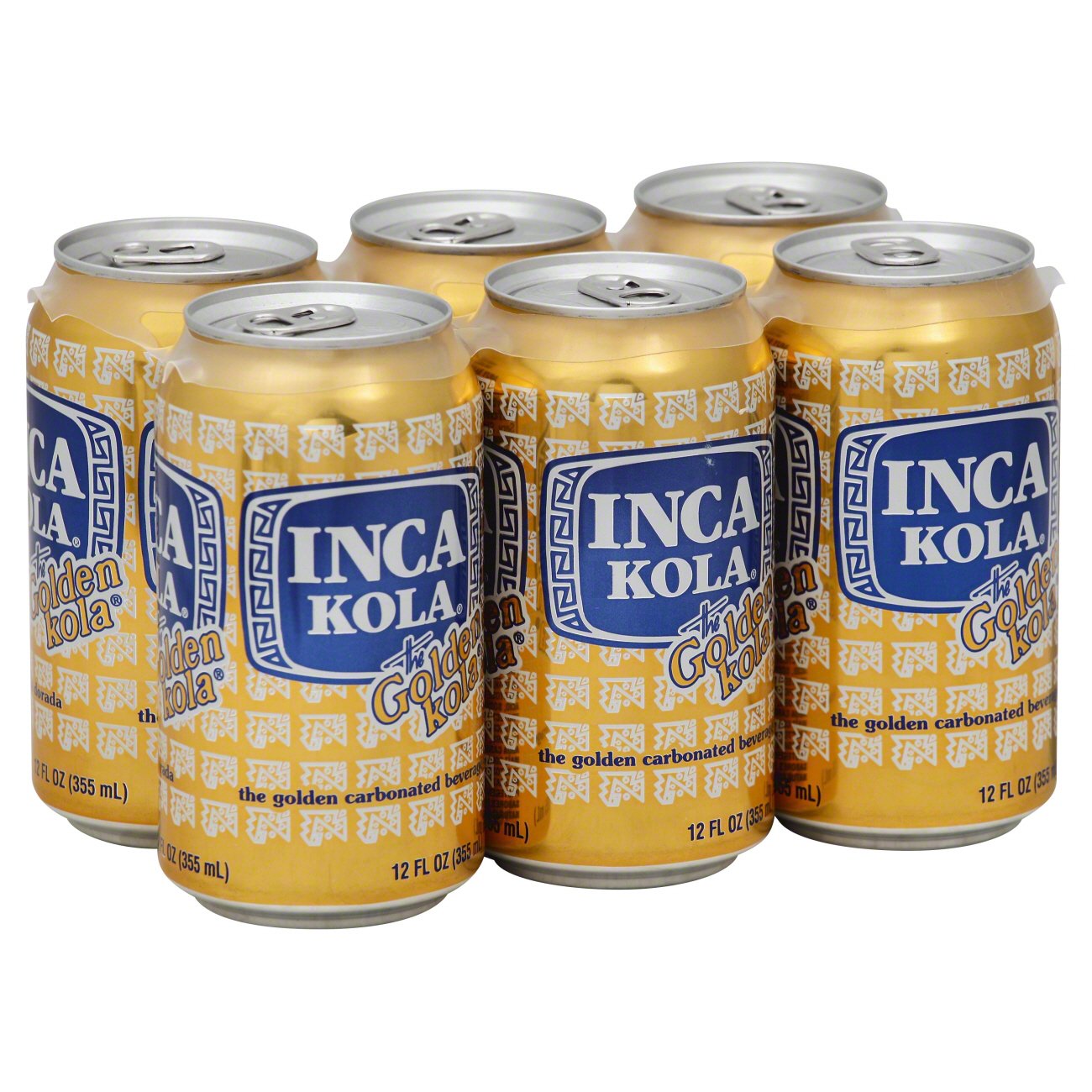 Inca Kola The Golden Kola Carbonated Beverage 12 oz Cans Shop Soda at
