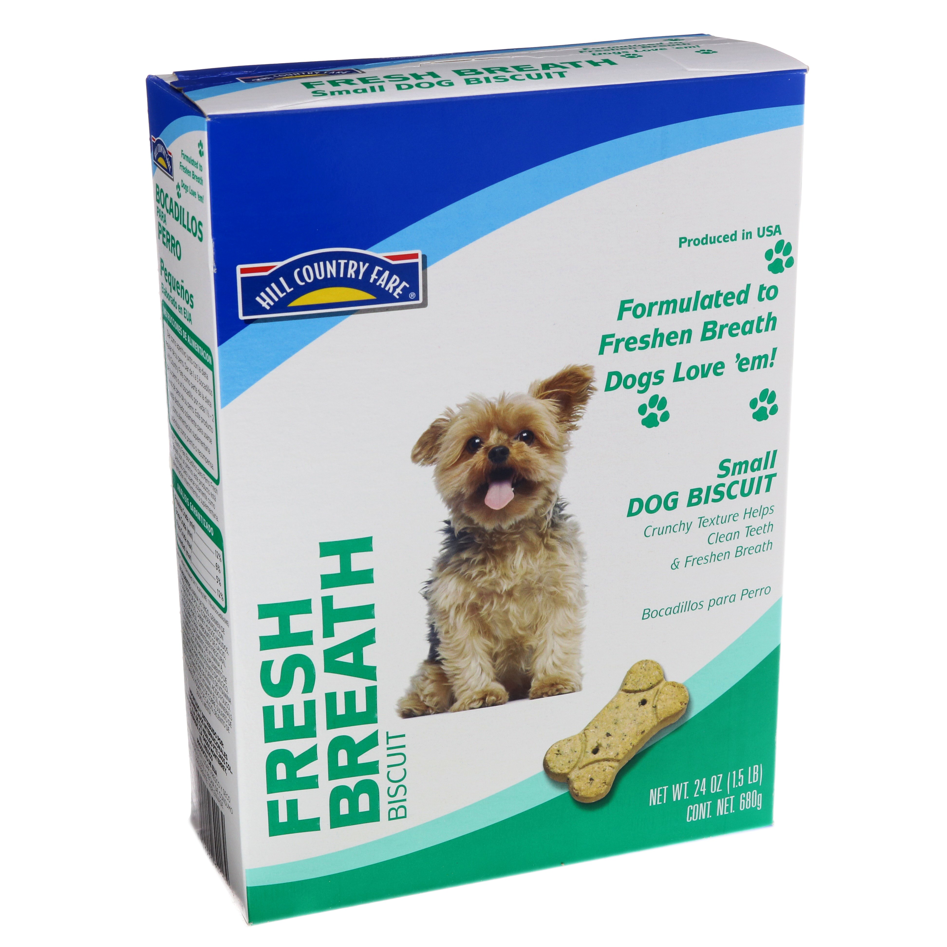 Hill Country Fare Fresh Breath Small Dog Biscuits Shop Biscuits at HEB