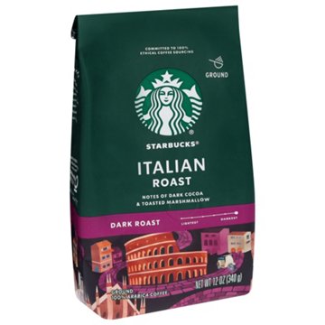 Starbucks Italian Roast Dark Roast Ground Coffee