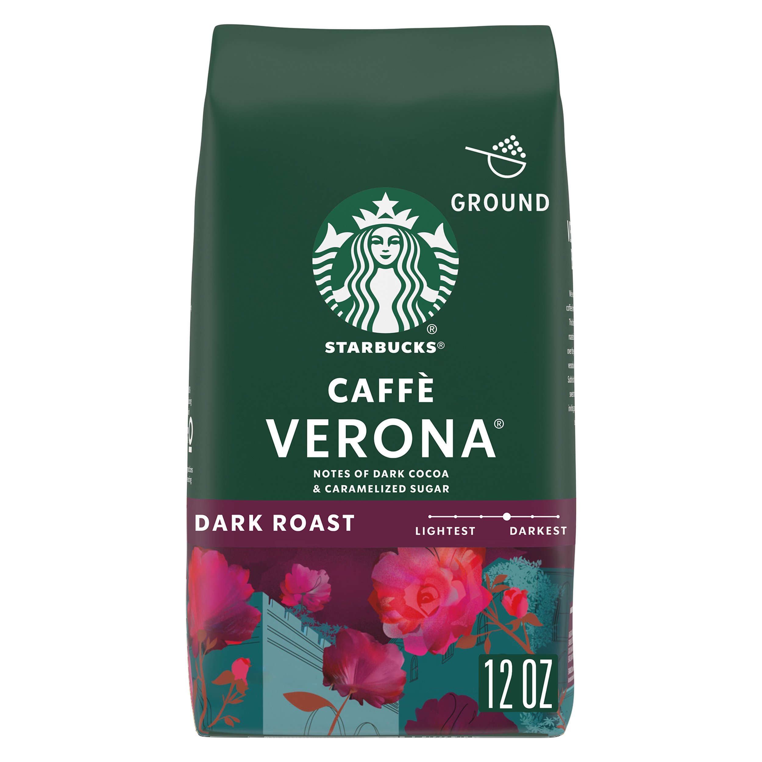 Starbucks Caffe Verona Dark Roast Ground Coffee Shop Coffee at HEB