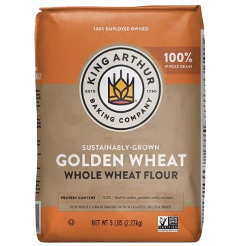 King Arthur Golden Wheat Whole Wheat Flour, 5 lb