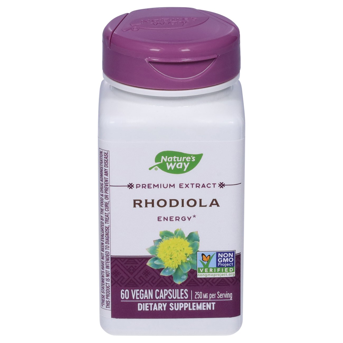 Nature's Way Rhodiola Rosea Standardized Vegetarian Vcaps - Shop Herbs ...