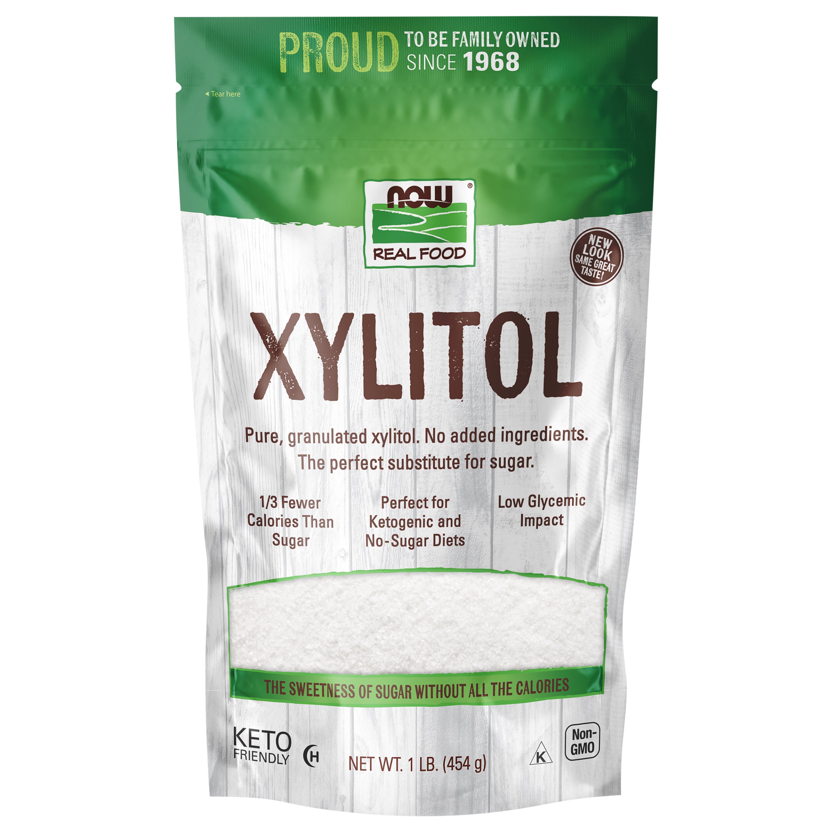 NOW Real Food Xylitol 100 Pure Natural Sweetener Shop Sugar