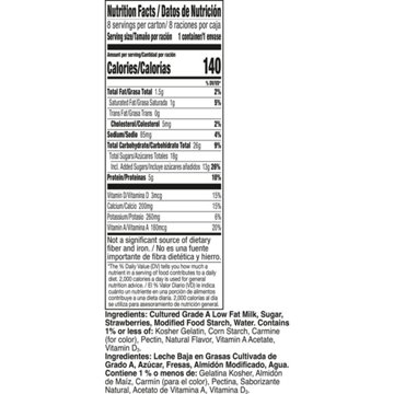 Yoplait Original Low-Fat Strawberry Yogurt