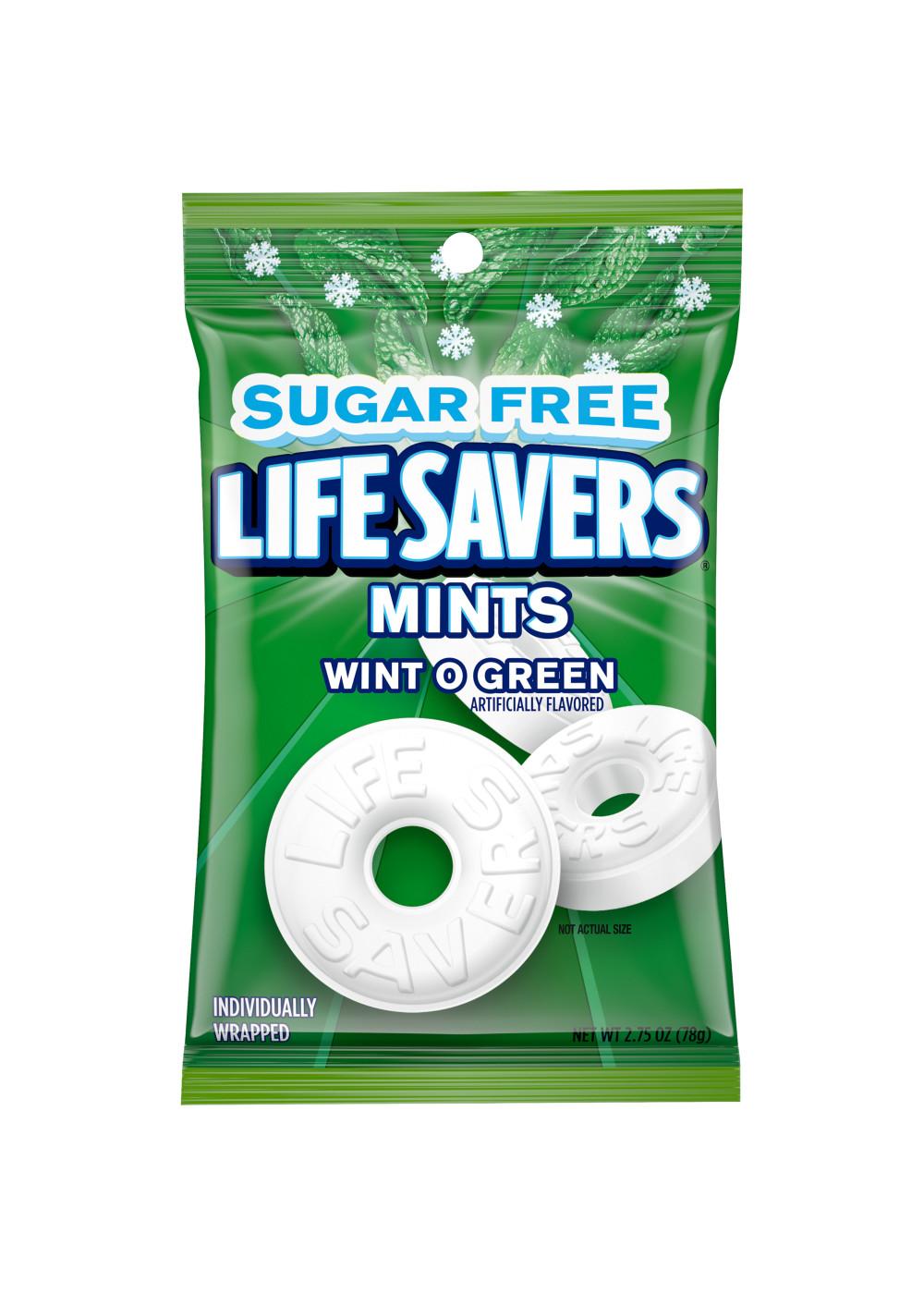 Life Savers Sugar Free Individually Wrapped Mints Wint O Green Shop