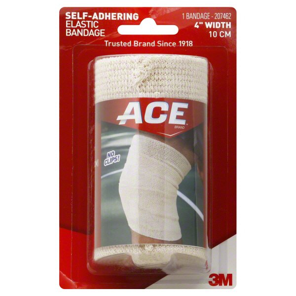 Ace 4 Inch Width SelfAdhering Elastic Bandage Shop Medicines