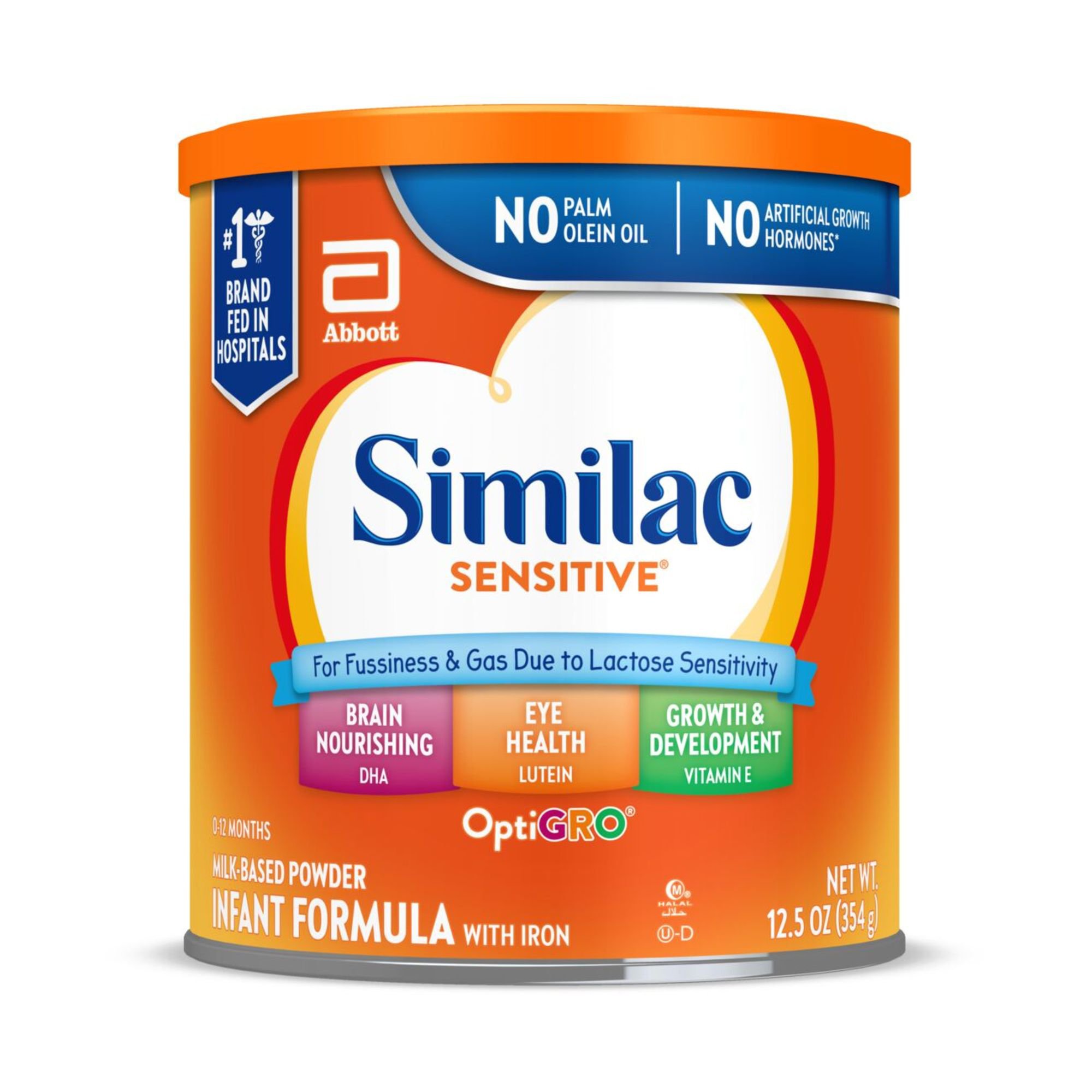 Similac Sensitive For Fussiness And Gas Powder Infant Formula With Iron Shop Formula At H E B