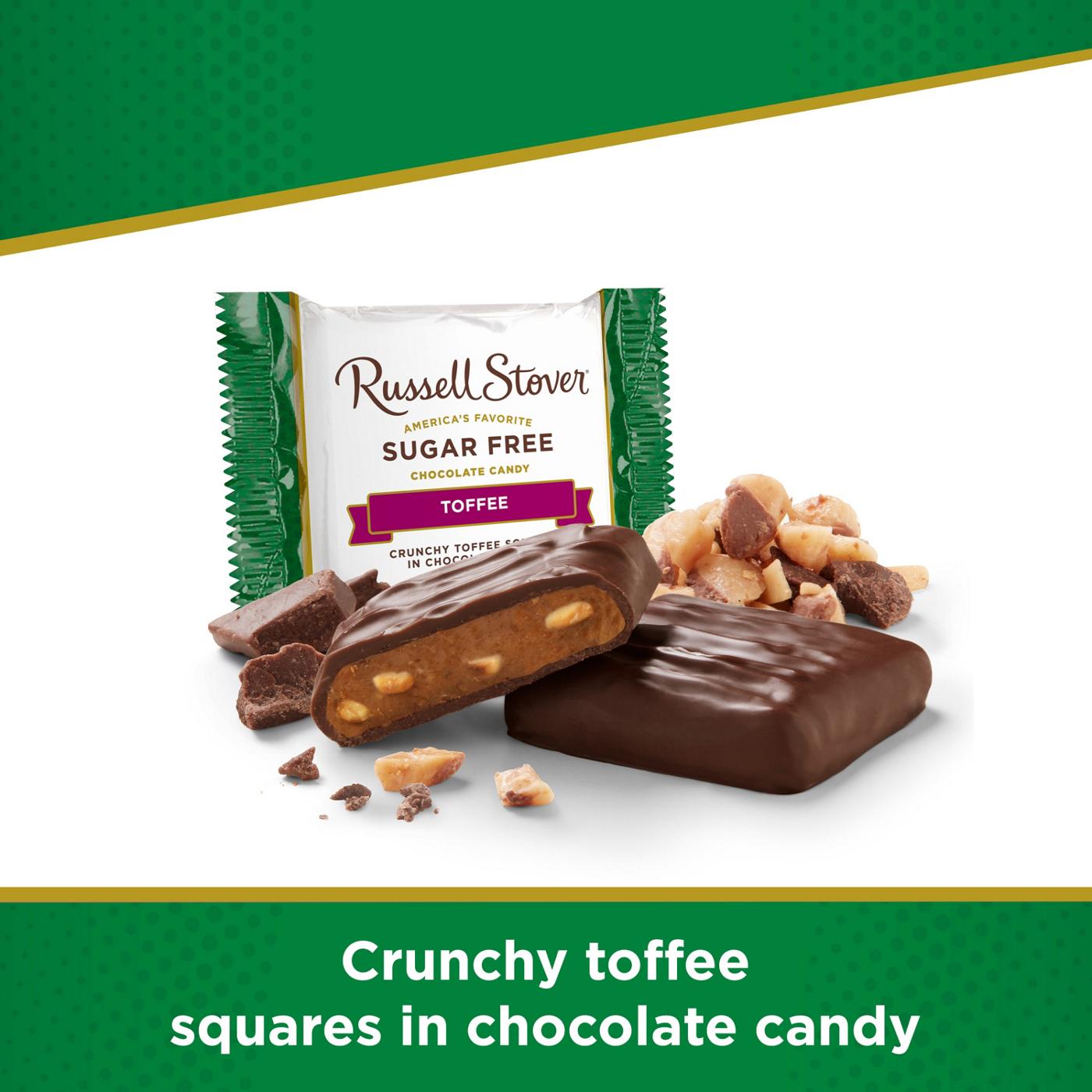 Russell Stover Sugar Free Toffee Squares; image 8 of 8