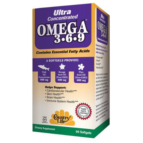 Country Life Ultra Omega 369 Softgels Shop Diet & Fitness at HEB