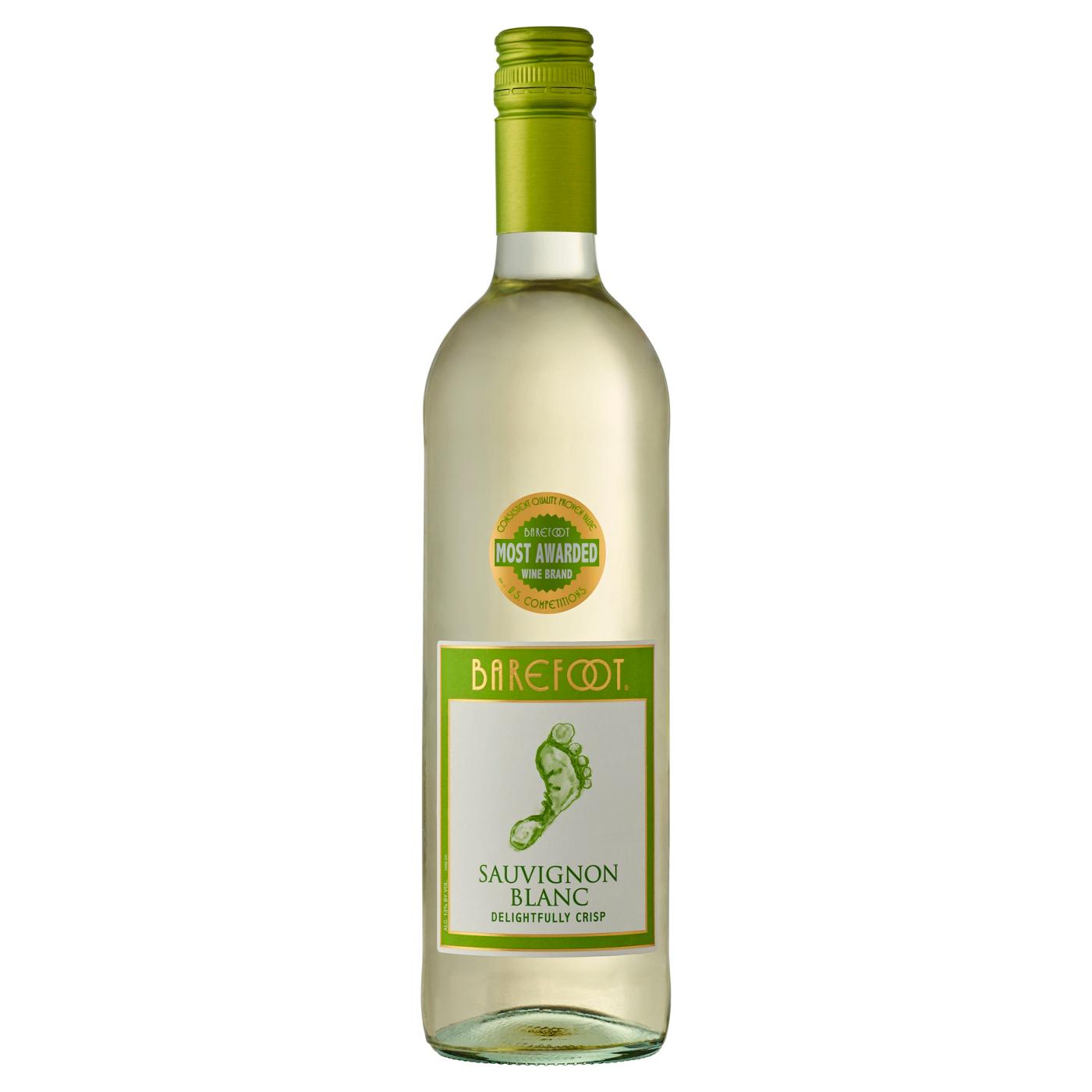 Barefoot Sauvignon Blanc White Wine; image 1 of 8