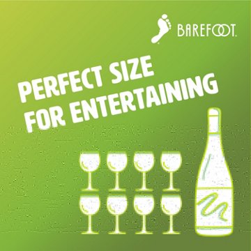 Barefoot Sauvignon Blanc California White Wine, 750 mL