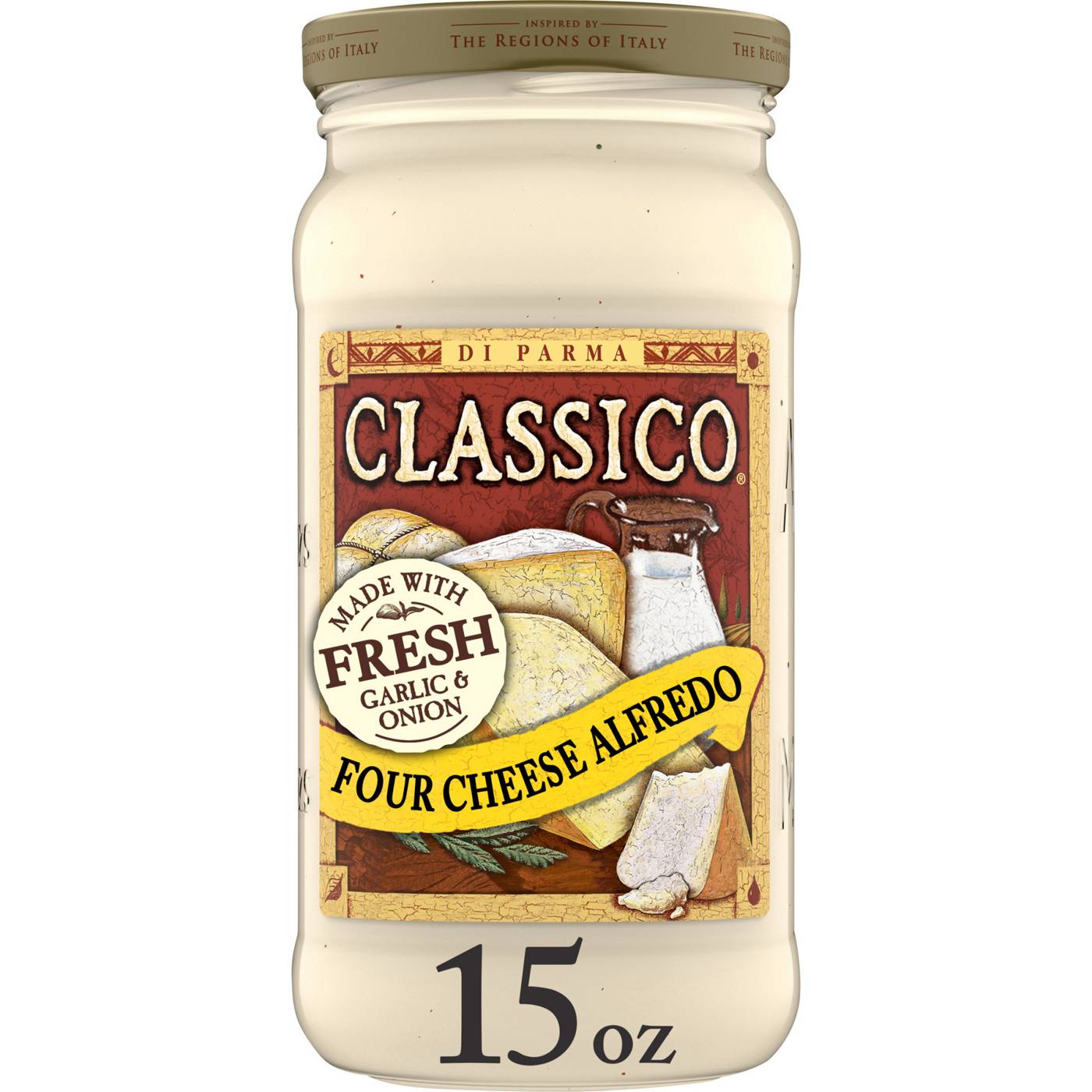 Classico Four Cheese Alfredo Pasta Sauce; image 1 of 9