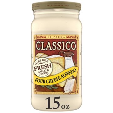 Classico Four Cheese Alfredo Pasta Sauce