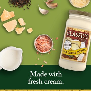 Classico Four Cheese Alfredo Pasta Sauce
