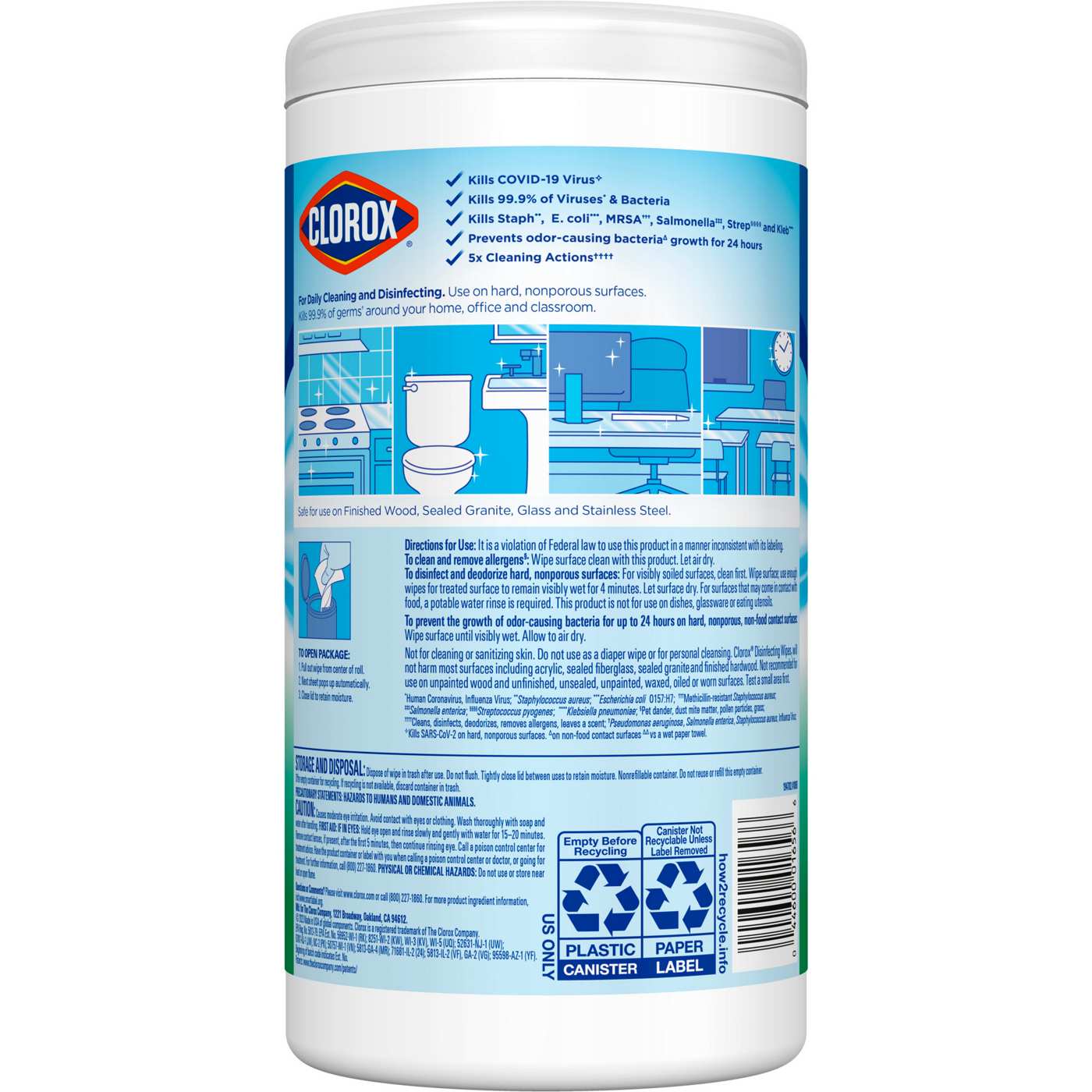 Clorox Disinfecting Wipes, Fresh Scent; image 8 of 8