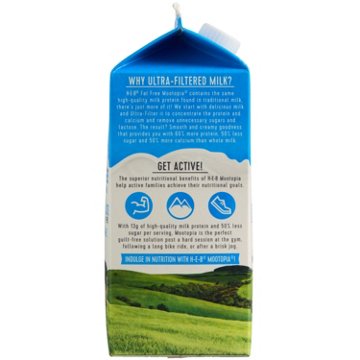H-E-B Mootopia 13g Protein Lactose Free Fat Free Milk, 1/2 gal