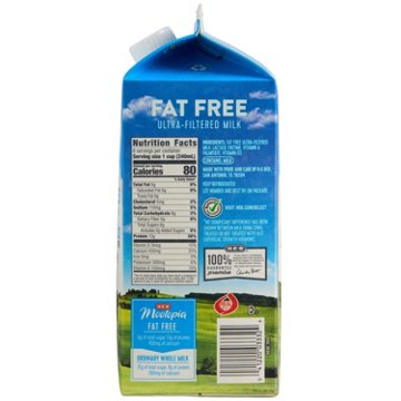 H-E-B Mootopia 13g Protein Lactose Free Fat Free Milk, 1/2 gal