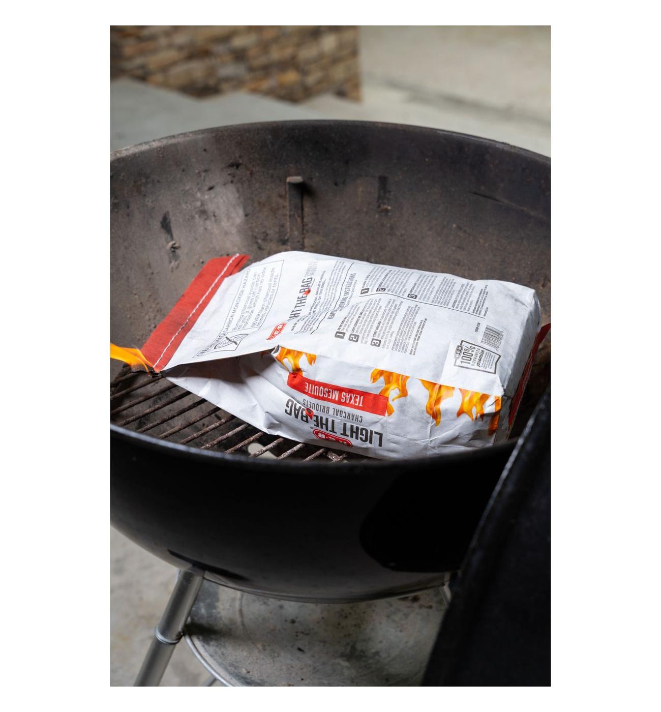 H-E-B Texas Mesquite Light the Bag Charcoal Briquets; image 4 of 4