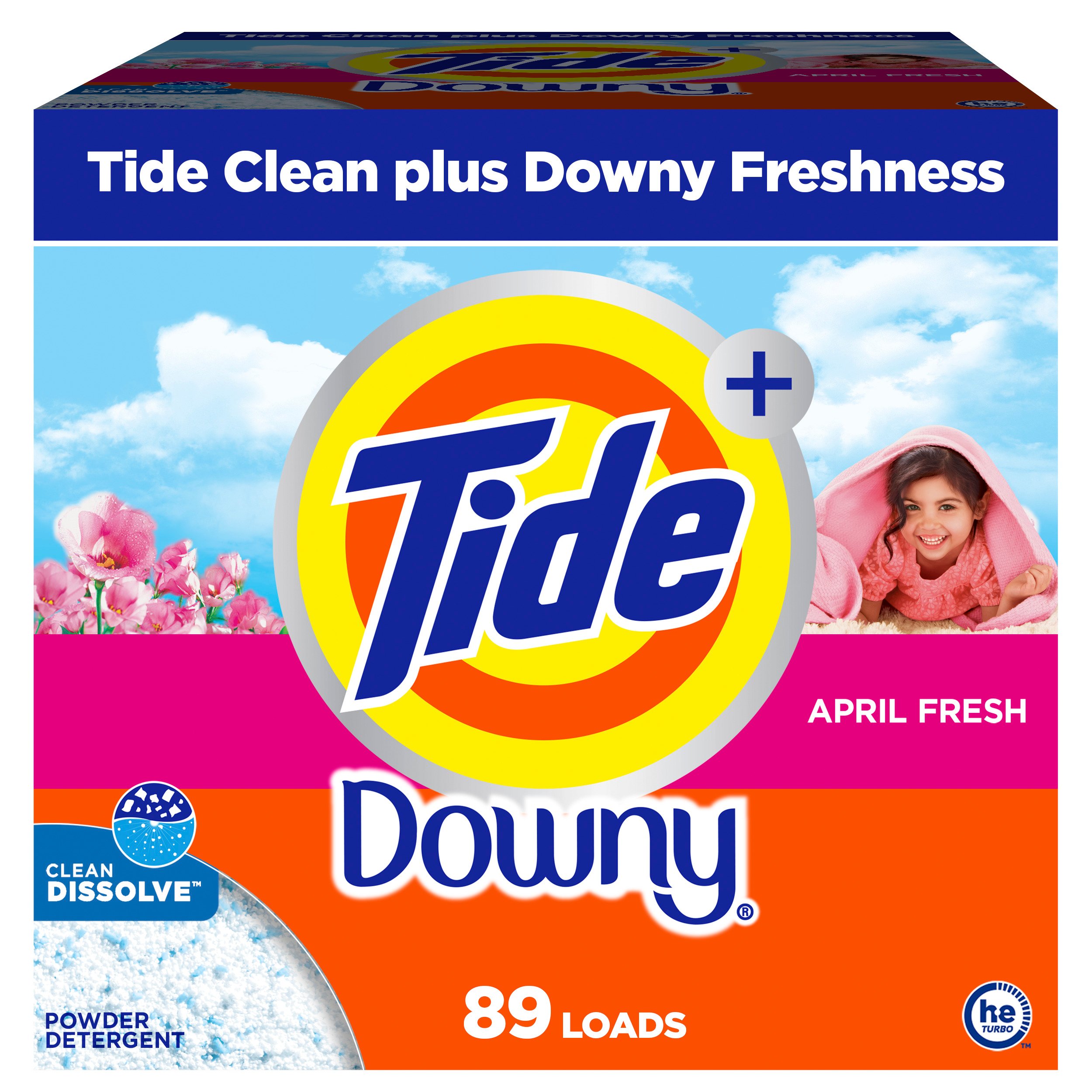 Tide With a Touch of Downy Powder Laundry Detergent - Thumbnail 5