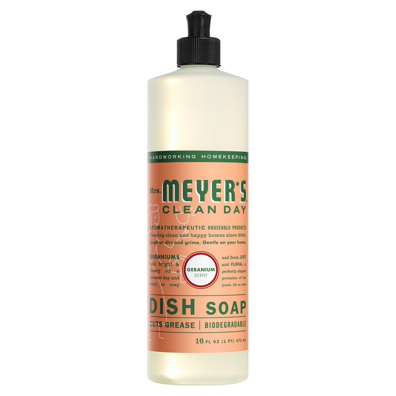 Mrs. Meyer's Clean Day Geranium Scent Dish Soap Shop Dish soap