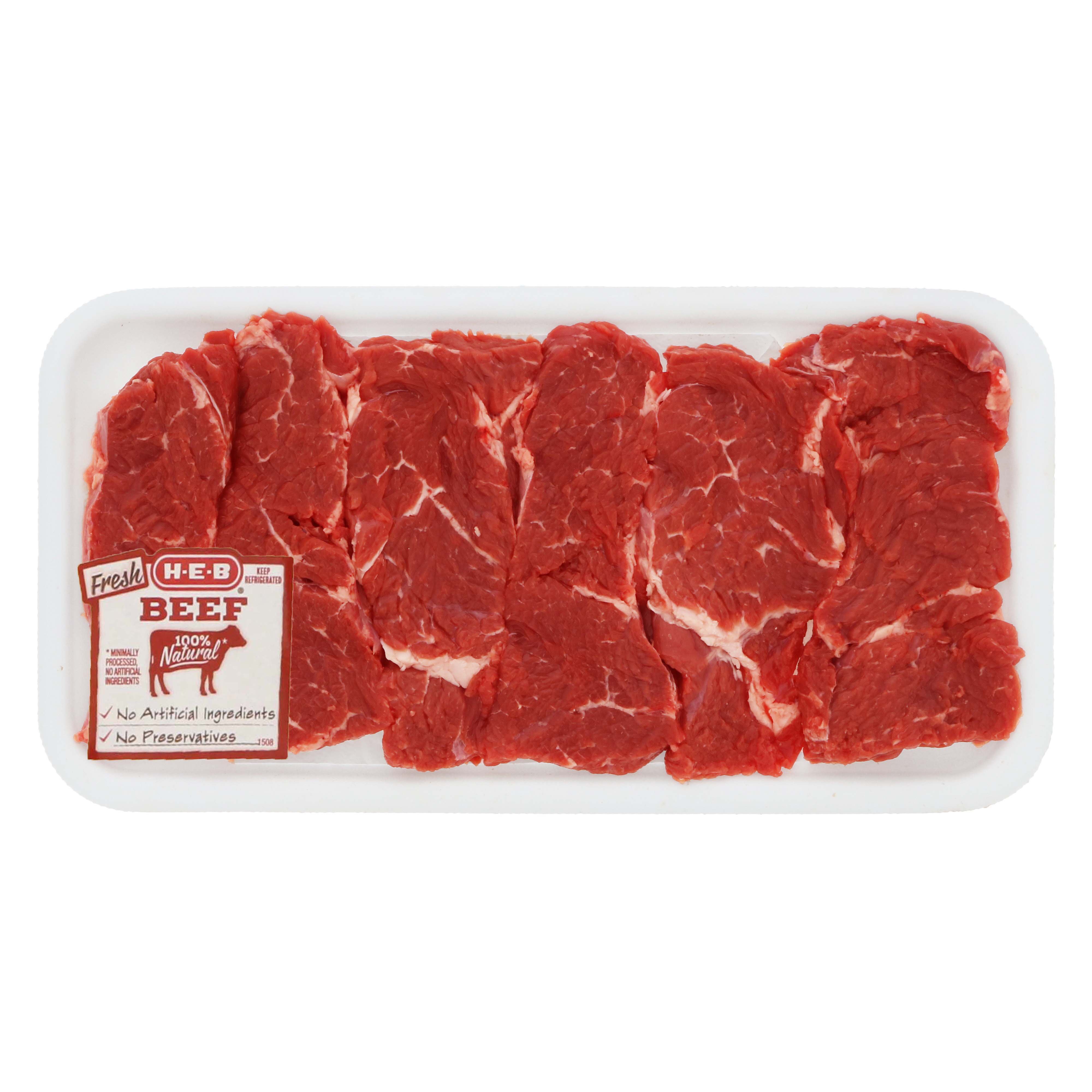 H-E-B Beef Chuck Shoulder Flanken Style Ribs Thin Boneless - Shop Beef ...