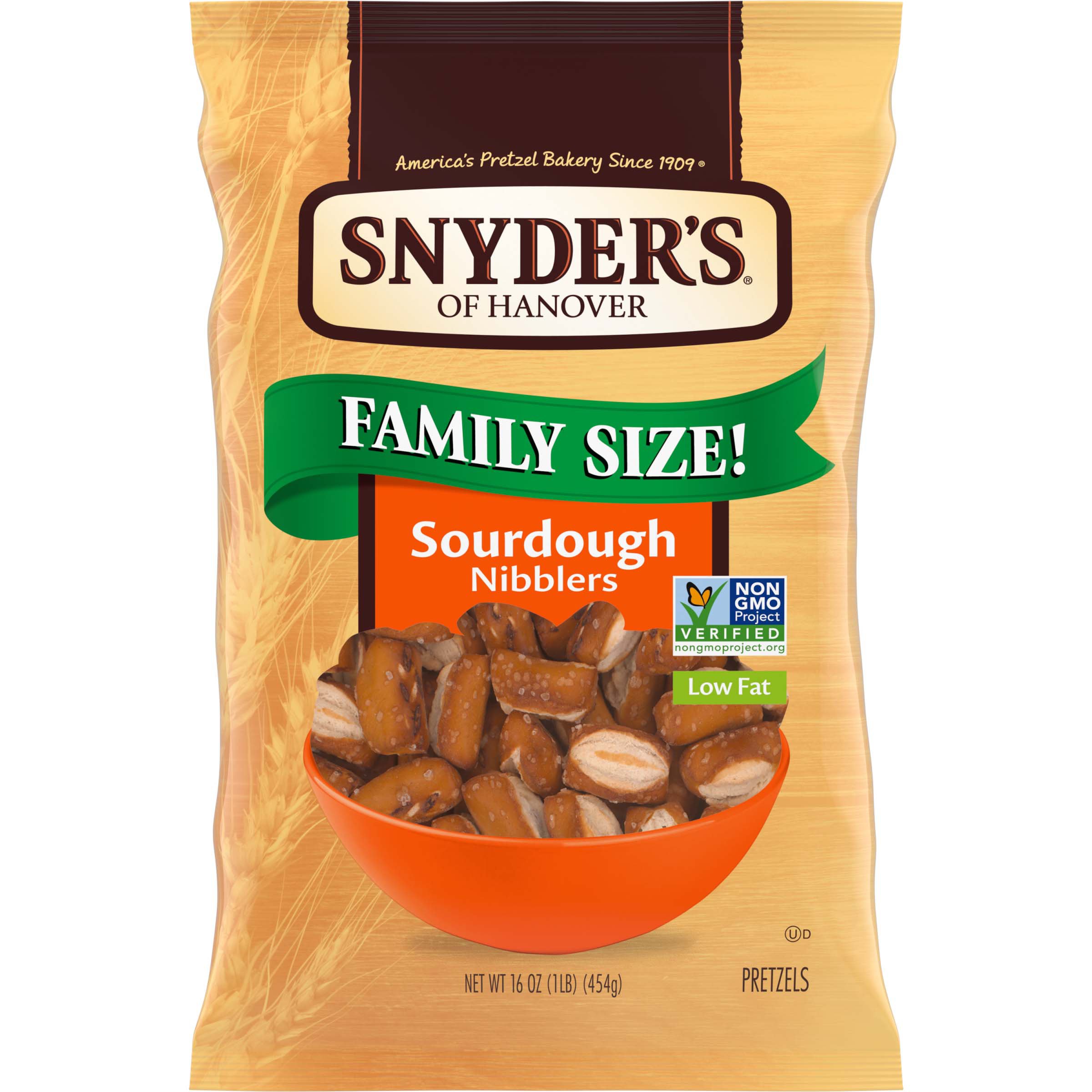 Snyder's of Hanover Sourdough Nibblers Family Size Shop Chips at HEB